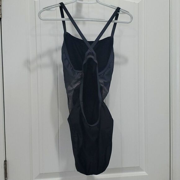 Speedo Flyback One Piece Swimsuit, Pro LT Black, Women's 14/40 - Picture 3 of 5